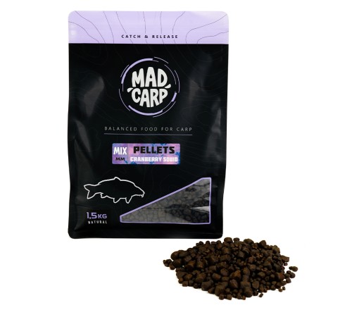 Пеллетс Mad Carp Baits Cranberry Squid
