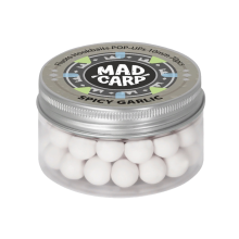 Плавающий бойл Mad Carp Baits Fluoro POP-UP Spicy Garlic 10mm
