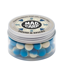 Плавающие бойлы Mad Carp Baits Fluoro POP-UP Squid & Spices 12mm