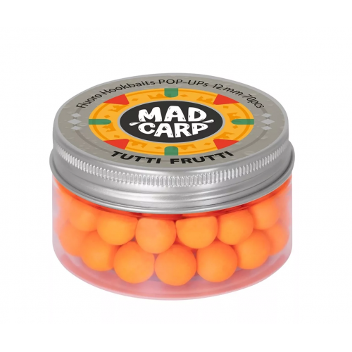Плавающий бойл Mad Carp Baits Fluoro POP-UP Tutti Frutti