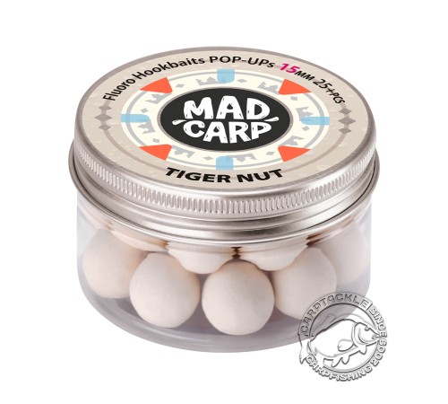 Плавающие бойлы Mad Carp Baits Fluoro POP-UP Tiger Nut