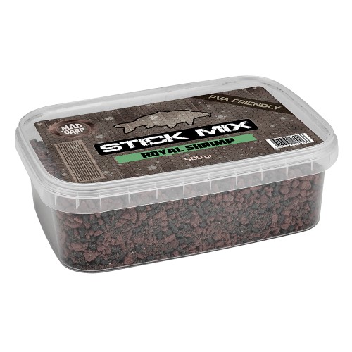 ПВА стик-микс Mad Carp Baits Royal Shrlmp 500гр