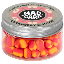 Вафтерсы Mad Carp Baits Wafters Cranberry & Squid 12х9mm