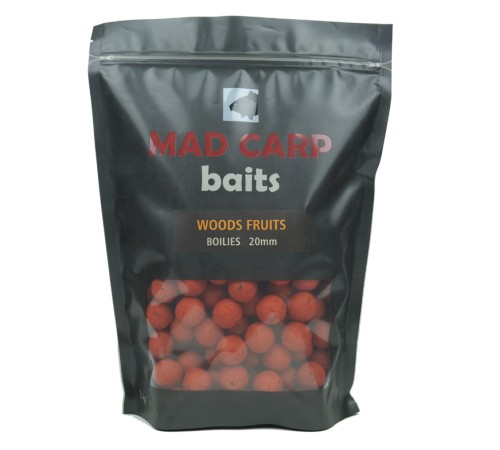 Бойлы тонущие Mad Carp Baits Woods Fruits 1kg