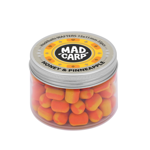 Вафтерсы Mad Carp Baits Wafters Honey & Pinneapple 15-11mm
