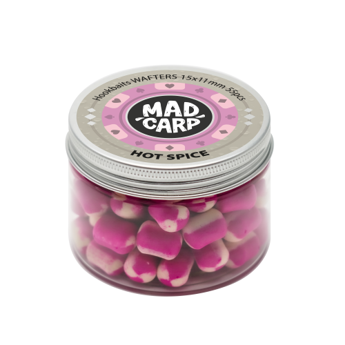 Вафтерсы Mad Carp Baits Wafters Hot Spice 15-11mm
