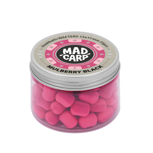 Вафтерсы Mad Carp Baits Wafters Mulberry Black 15-11mm