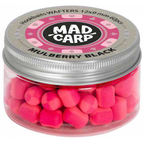 Вафтерсы Mad Carp Baits Wafters Mulberry Black 12-9mm