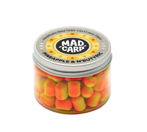 Вафтерсы Mad Carp Baits Wafters Pinneapple & N'butyric