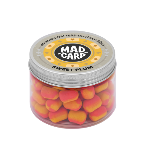 Вафтерсы Mad Carp Baits Wafters Sweet Plum 15-11mm