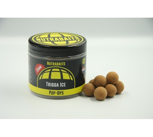 Бойлы плавающие 15мм Nutrabaits Shelf-Life Pop-Ups Trigga Ice 15mm