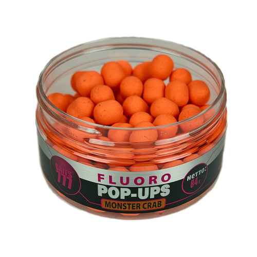 Плавающие бойлы 777 Baits Fluoro Pop-Up Monster Crab (Монстр Краб) 12*14mm