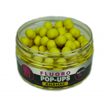 Плавающие бойлы 777 Baits Fluoro Pop-Up Pineapple (Ананас) 12*14mm