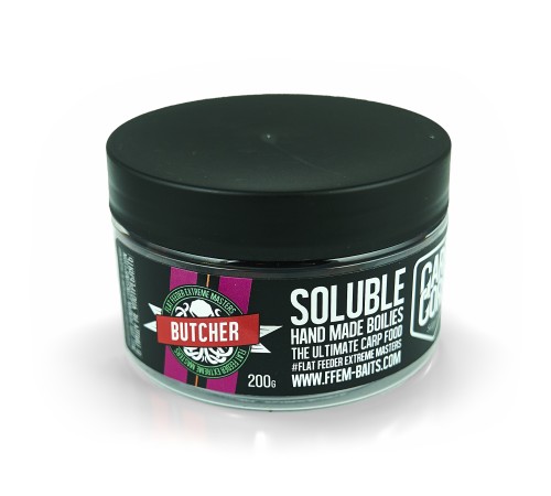 Растворимые бойлы 16-20мм FFEM Super Soluble Boilies Butcher 16-20mm