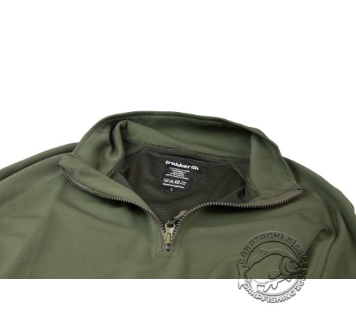 Футболка Trakker Half-Zip Top with UV sun protection