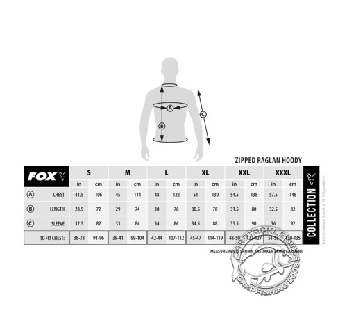 Толстовка зелено-черная с капюшоном FOX Collection LW