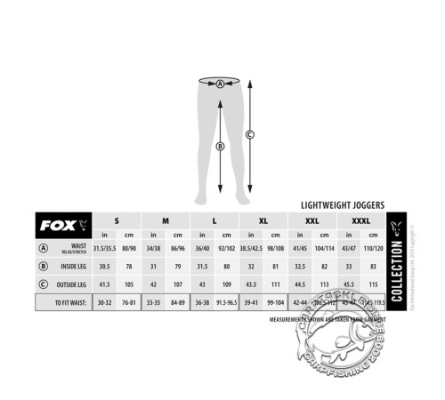 Штаны джоггеры зелено-черные Fox Collection LW Jogger