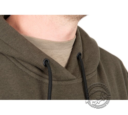 Толстовка с капюшоном Fox Collection Hoody Green & Black