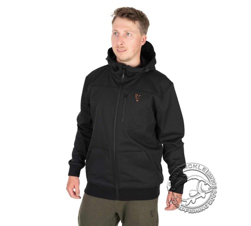 Куртка Fox Collection Soft Shell Jacket Black & Orange