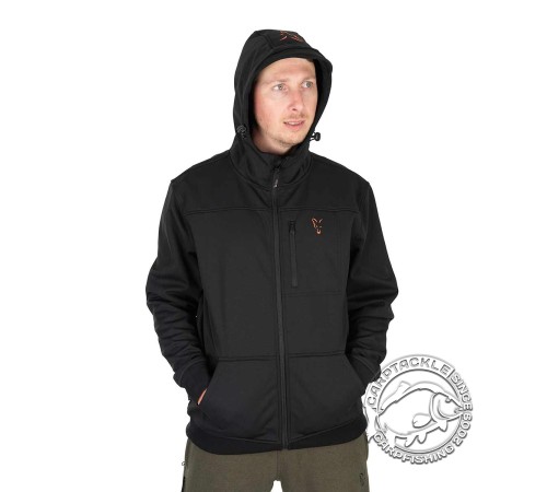 Куртка Fox Collection Soft Shell Jacket Black & Orange