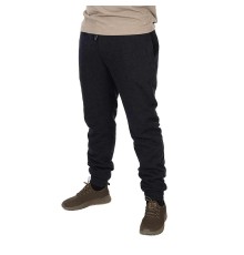 Черно-оранжевые джоггеры из шерпы Fox Collection Sherpa Joggers B/O