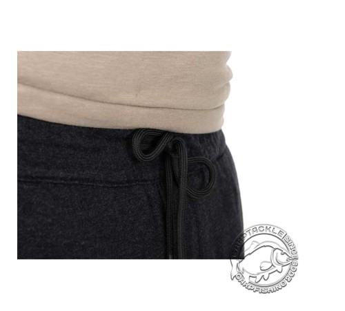 Черно-оранжевые джоггеры из шерпы Fox Collection Sherpa Joggers B/O