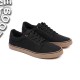 Черные парусиновые кеды Fox Black Canvas Shoe sz