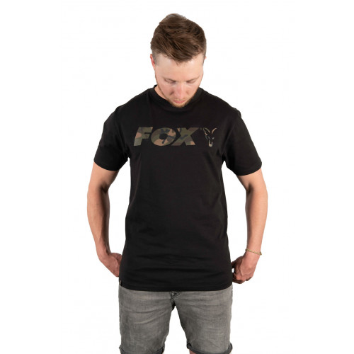 Футболка Fox Black/Camo Chest Print T-Shirt