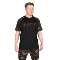 Футболка Fox Black/Camo Outline T-Shirt