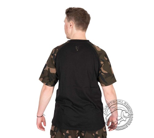 Футболка Fox Black/Camo Outline T-Shirt