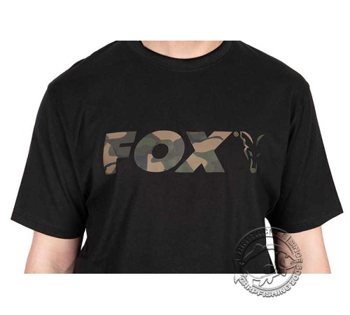 Футболка Fox Black/Camo Logo T-Shirt