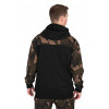 Толстовка с капюшоном Fox LW Black/Camo Split Zip Hoody