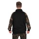 Толстовка на молнии Fox LW Black/Camo QTR Zip