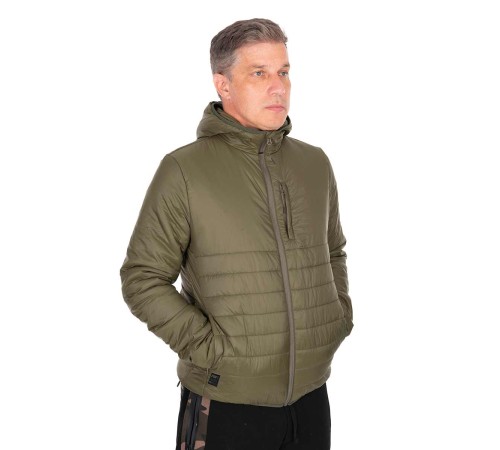 Куртка стеганая оливковая Fox Quilted 100 Jacket - Olive