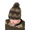 Вязаная шапка с помпоном Fox Festive Bobble Hat