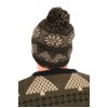 Вязаная шапка с помпоном Fox Festive Bobble Hat