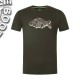 Футболка Korda Outline Tee Dark Olive