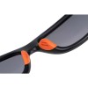 Поляризационные солнцезащитные черно-оранжевые очки Fox Collection Black Orange Shades - Grey Lens