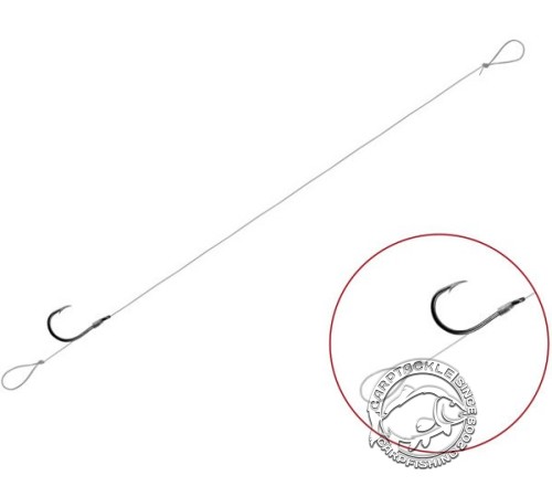 Поводки Delphin Feeder Rig FLR Carbon LOOP