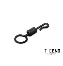 Вертлюг с большим ушком и застежкой Delphin THE END Quick Swap Heli №8