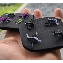 Готовая оснастка для Zig Rig PB Products ZIG INSECTS Super Strong №10 White/Black