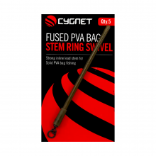 Система для ловли с ПВА Cygnet Fused PVA Bag Stem - Ring Swivel