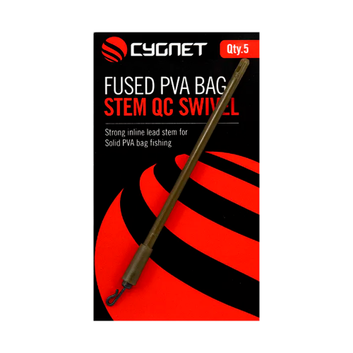 Система для ловли с ПВА Cygnet Fused PVA Bag Stem - QC Swivel