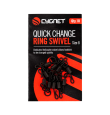 Вертлюг с кольцом и быстросъемом Cygnet QC Ring Swivel - Size 8