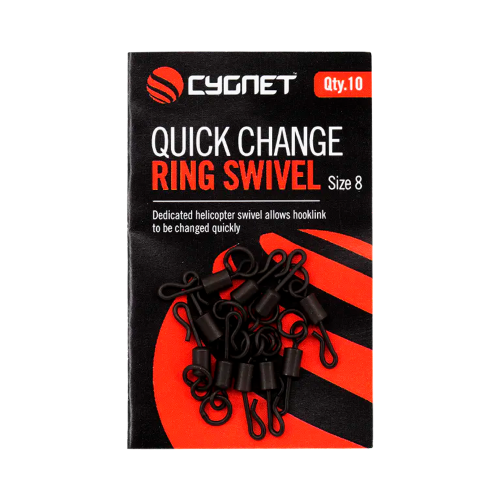 Вертлюг с кольцом и быстросъемом Cygnet QC Ring Swivel - Size 8