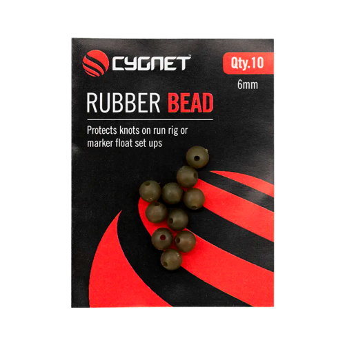 Бусина резиновая Cygnet 6mm Rubber Bead