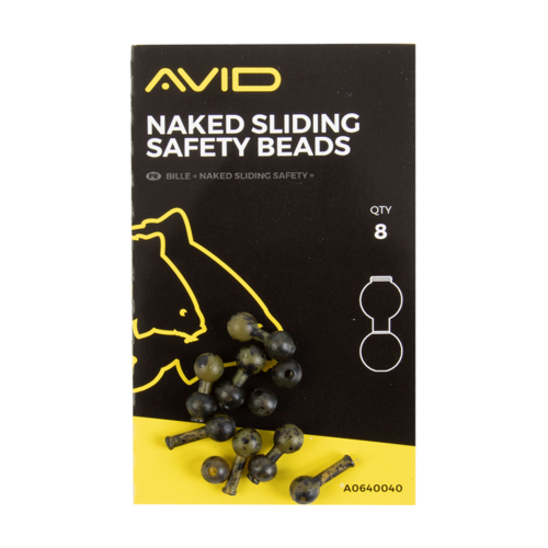 Бусины для чод-рига на леске Avid Carp Naked Sliding Safety Beads