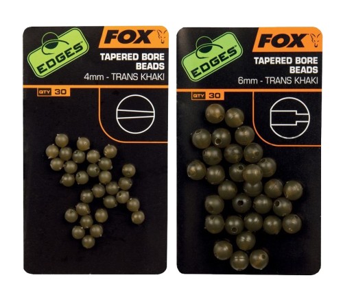 Бусины с внутренним конусом FOX EDGES TAPERED BORE BEADS