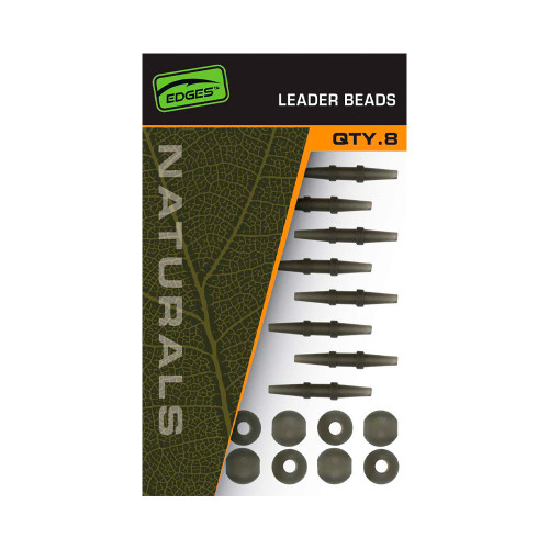 Комплект бусин для фиксации на ледкоре Fox EDGES Naturals Leader Bead Kit