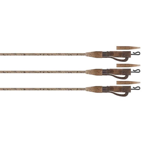 Готовые оснастки на монтажной трубке с безопасной клипсой FOX Edges Tubing Lead Clip Ready Rig 3шт